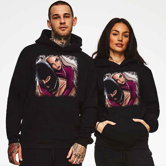 Φούτερ για ζευγάρια Gangsta Love