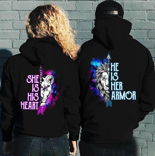 Φούτερ για ζευγάρια Heart Armor