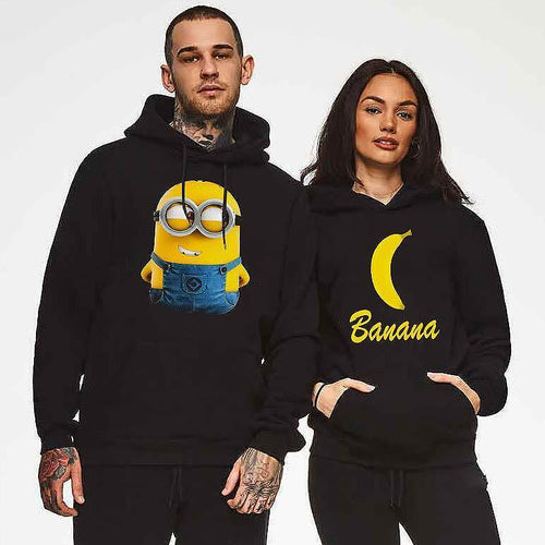 Φούτερ για ζευγάρια Minions Banana