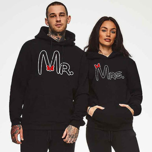 Φούτερ για ζευγάρια Mr Mrs