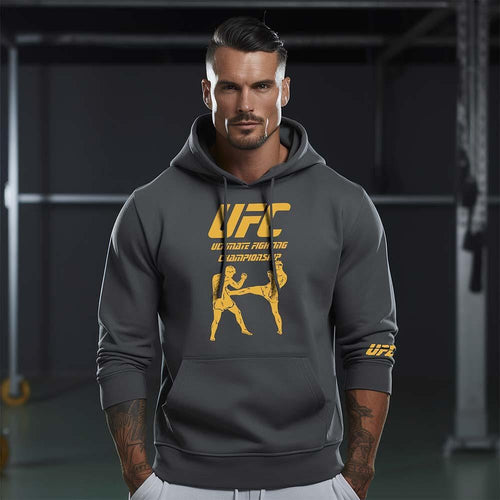 Φούτερ UFCFighter Γκρι