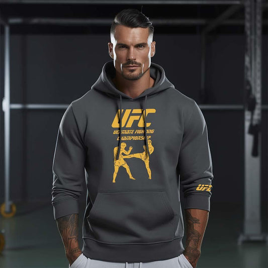 Φούτερ UFCFighter Γκρι