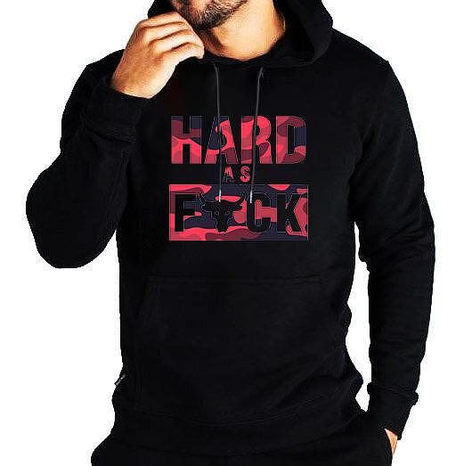 Φούτερ Hard As F**k Red