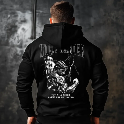 Φούτερ Work Harder Arnold