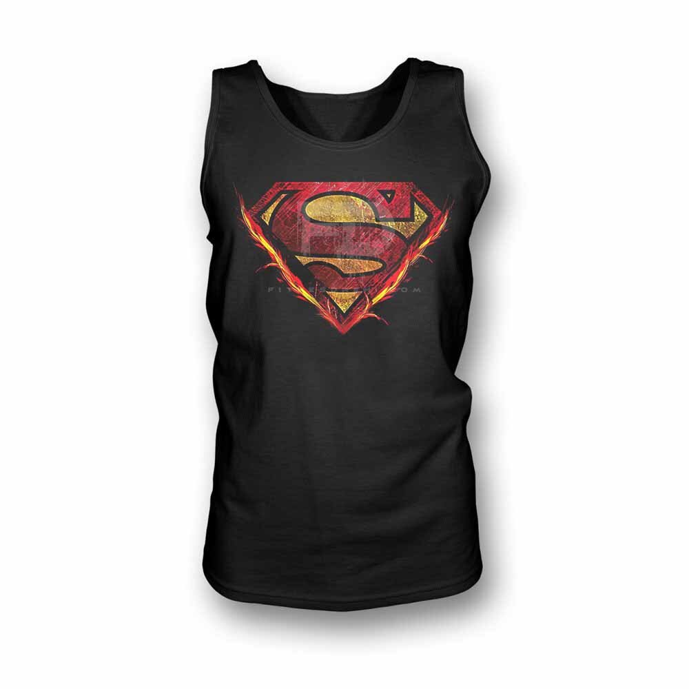 Μπλουζάκια Superman on Fire