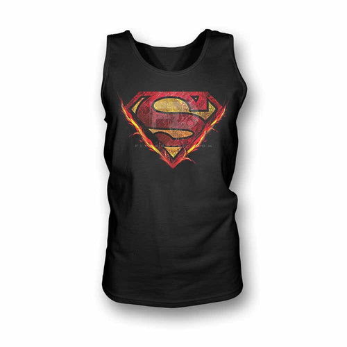 Μπλουζάκια Superman on Fire