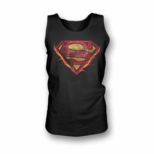 Μπλουζάκια Superman on Fire