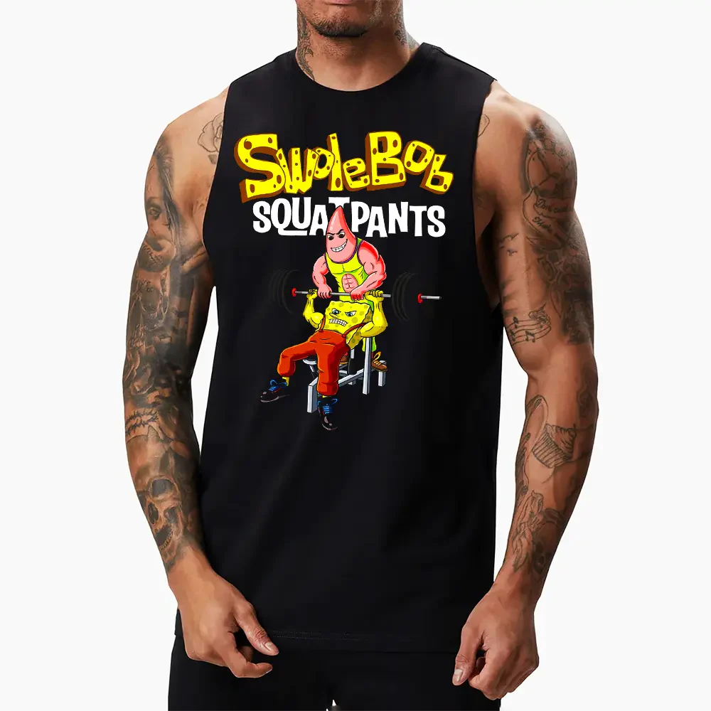 Τιραντάκι Muscle Suplebob Squatpants