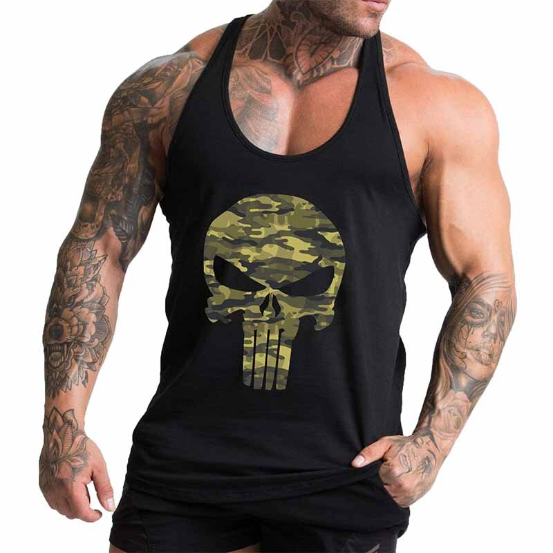 Bodybuilding Τιραντάκι Skull Camo