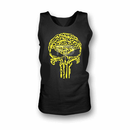 Μπλουζάκια Skull Yellow