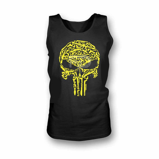 Μπλουζάκια Skull Yellow