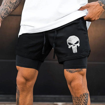 Παντελόνια Fitness Premium Skull n