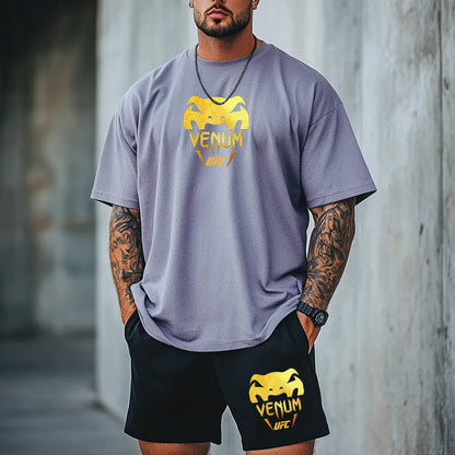 Σετ με κοντομάνικο Venu Gold UFC