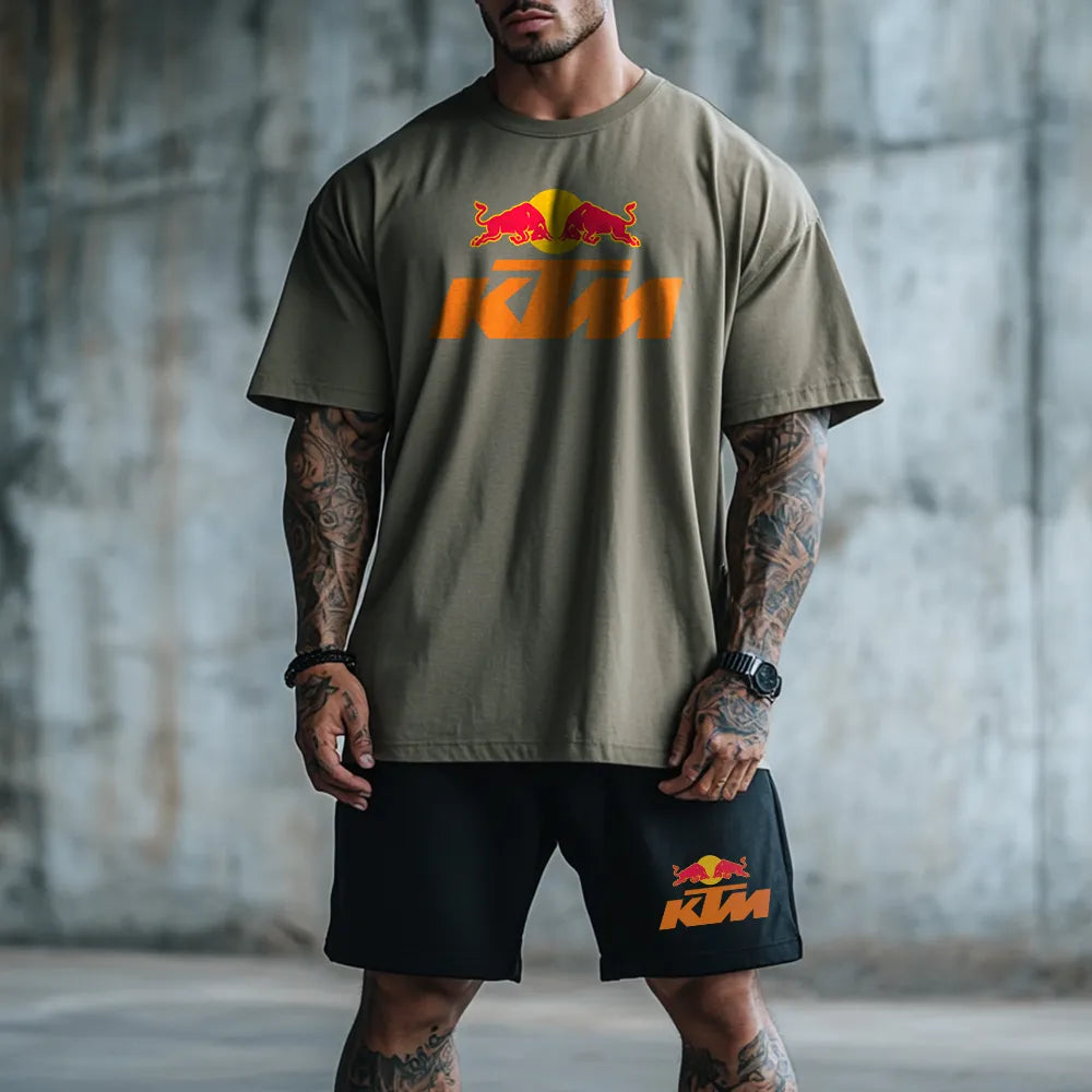 Σετ με κοντομάνικο RedBull KTM kha