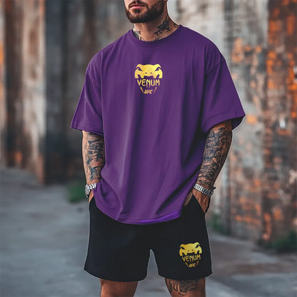Σετ με κοντομάνικο Venu Gold UFC