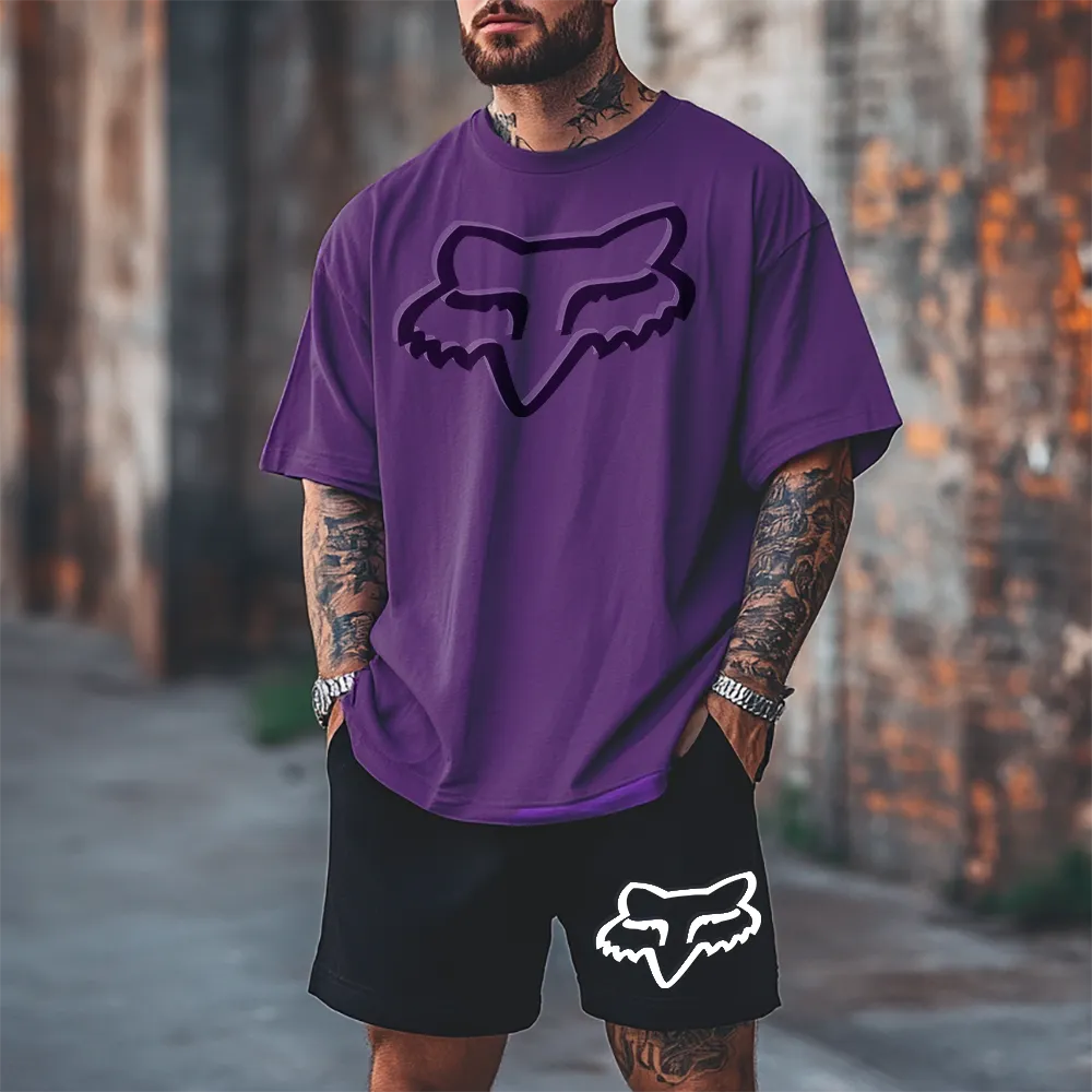 Σετ με κοντομάνικο GrayFoxxx Prpl