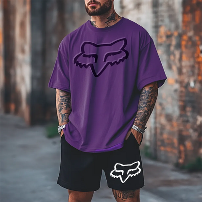 Σετ με κοντομάνικο GrayFoxxx Prpl
