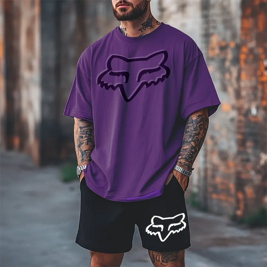 Σετ με κοντομάνικο GrayFoxxx Prpl