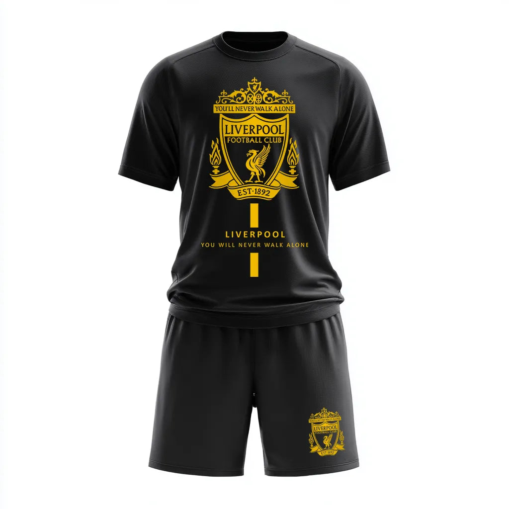 Σετ Από Διαπνεών Ύφασμα Liverpool Gold