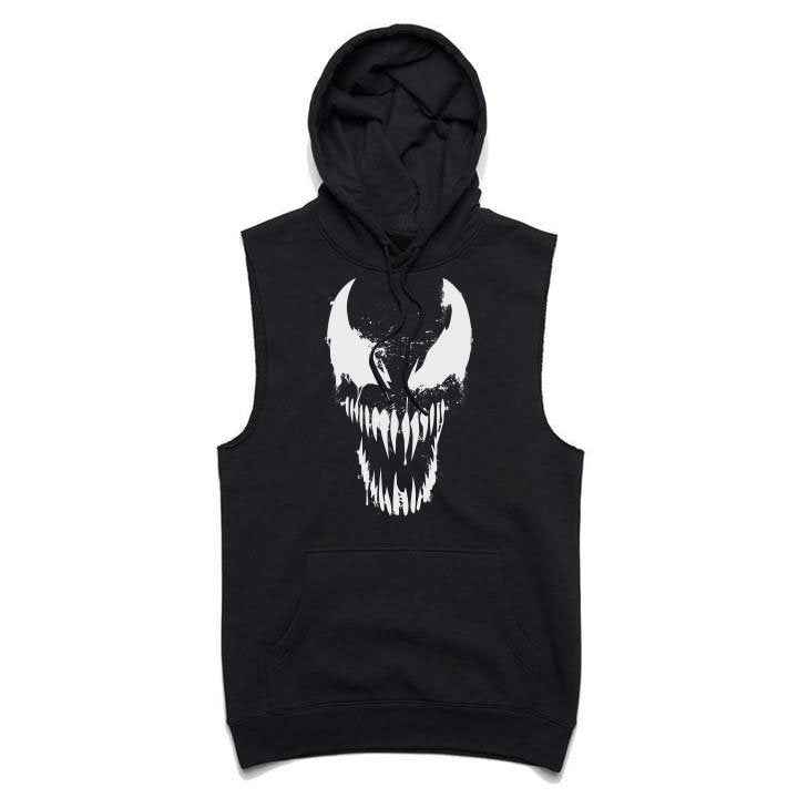 Αμάνικα φούτερ Venom 100% Βαμβάκι