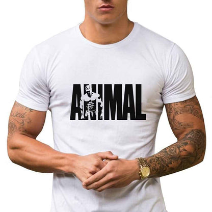 T-shirt Animal White