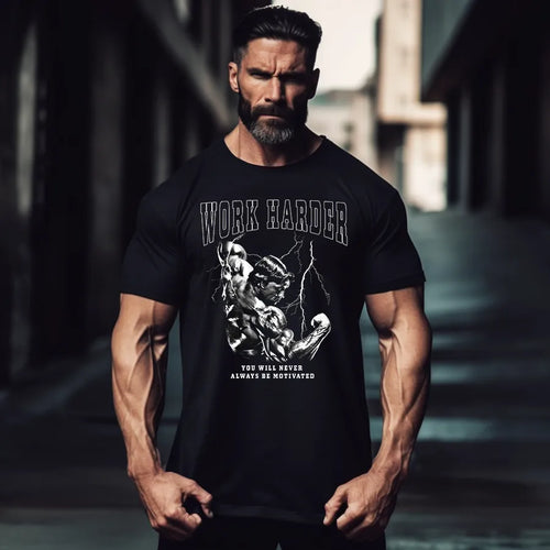 Μπλουζάκι Work Harder Arnold