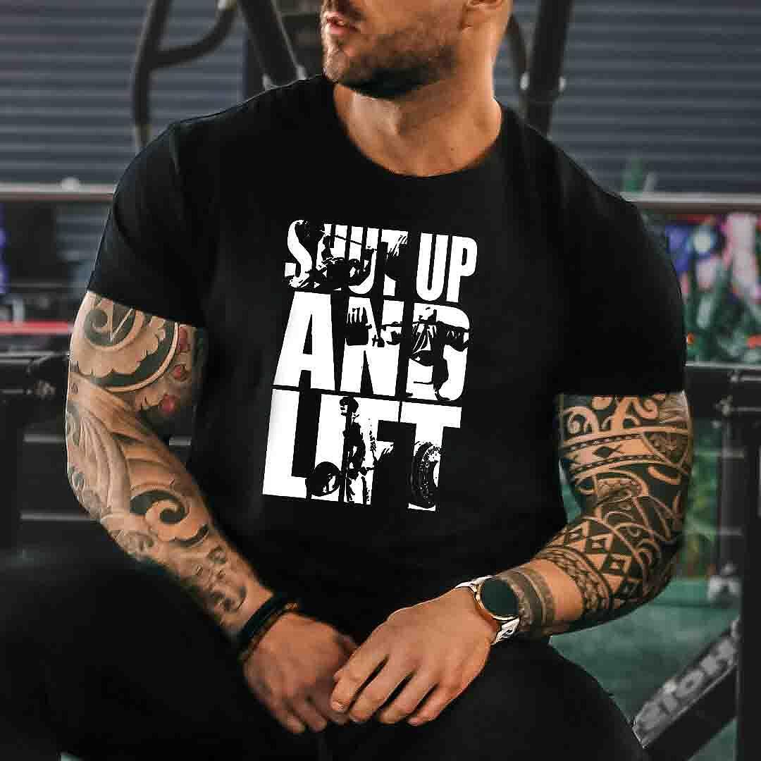 Μπλουζάκι Shut Up and Lift