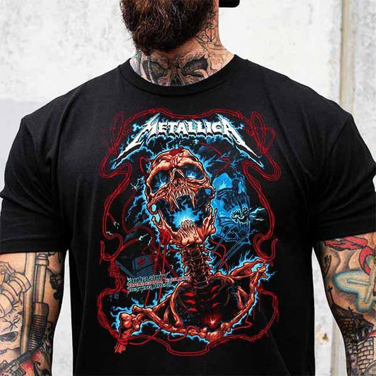 Μπλουζάκι Metallica Skull