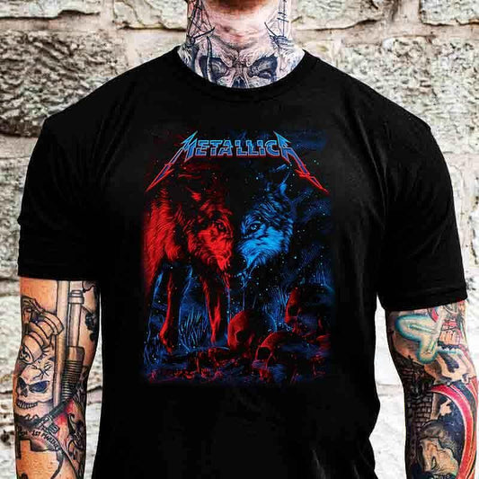 Μπλουζάκι Metallica Wolf