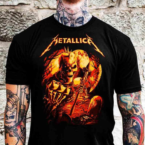 Μπλουζάκι Metallica Evil Skull