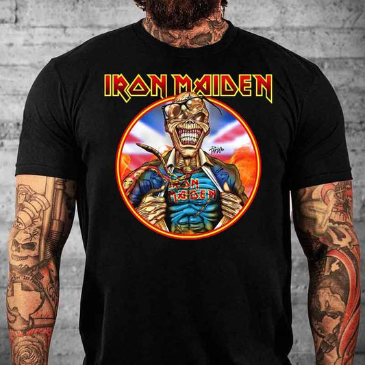 Μπλουζάκι Iron Maiden Skull Μαύρο
