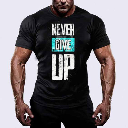 Μπλουζάκι Never Give Up