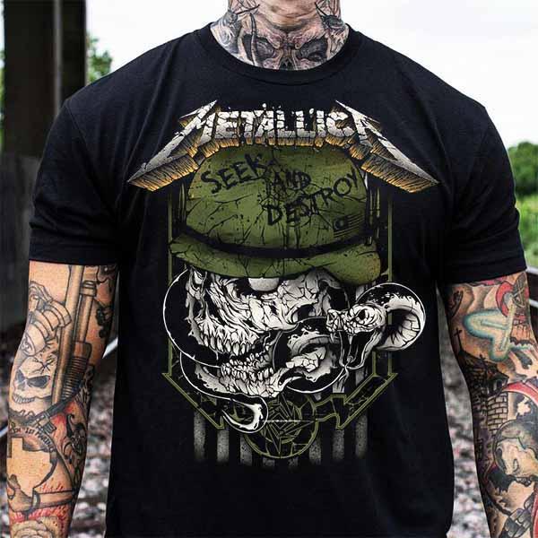 Μπλουζάκι Metallica Military