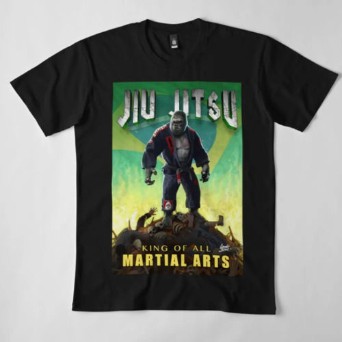 Μπλουζάκι Jiu Jitsu King Kong