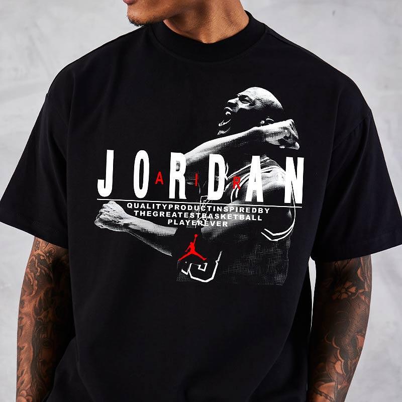 Oversized Μπλουζάκι Επιπλέον MJ2