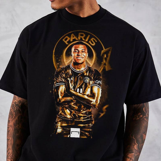 Oversized Μπλουζάκι PSG Mbappe