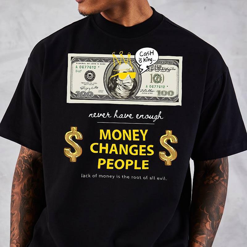 Oversized Μπλουζάκι Oversize Money