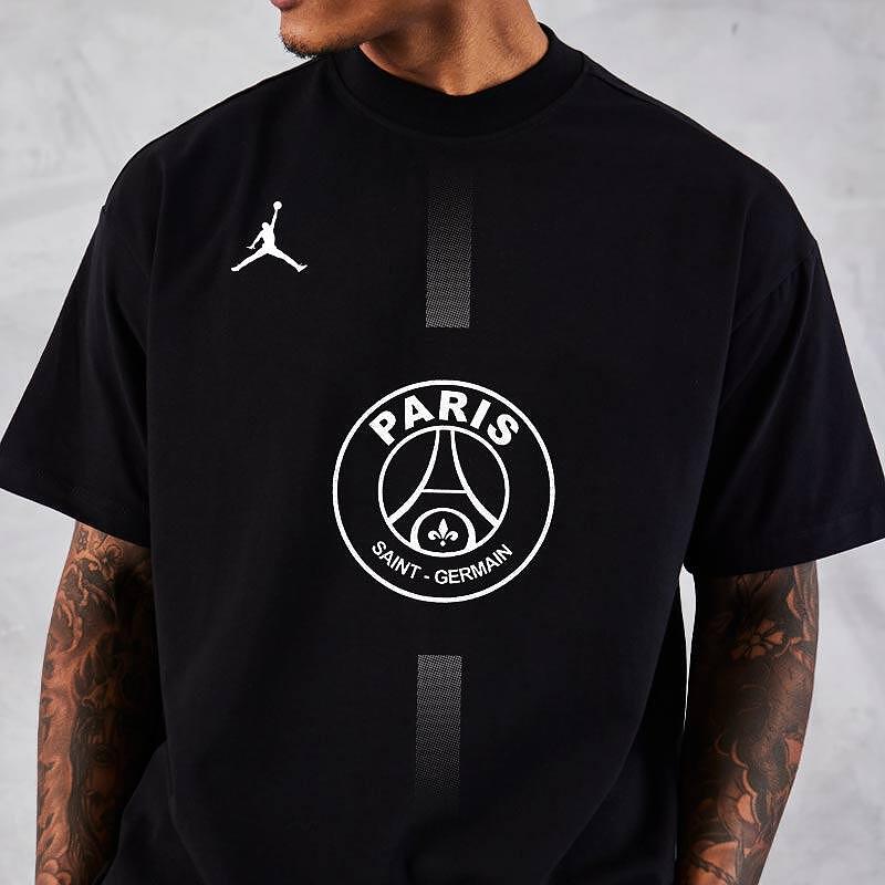 Oversized μπλουζάκι PSG Γκρι