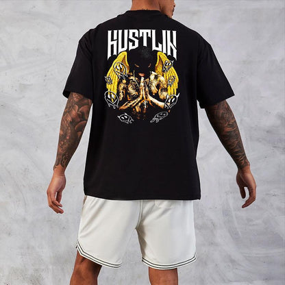 Oversized Μπλουζάκι Hustlin