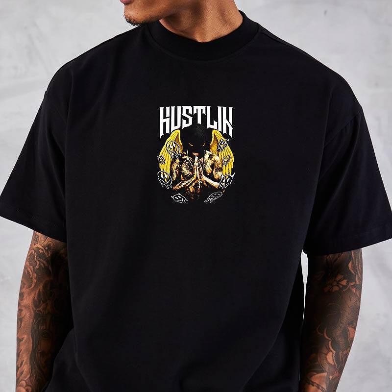 Oversized Μπλουζάκι Hustlin