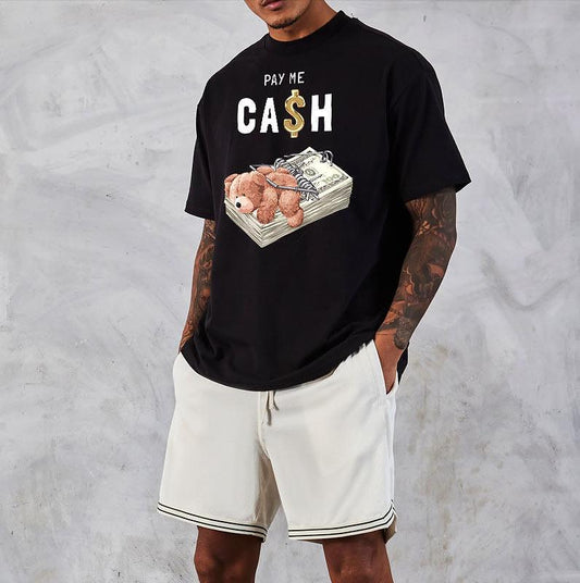 Oversized Μπλουζάκι Oversize Cash