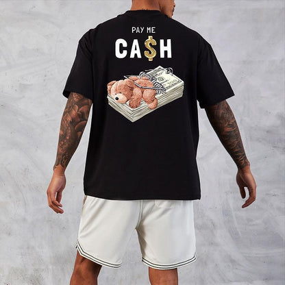 Oversized Μπλουζάκι Oversize Cash