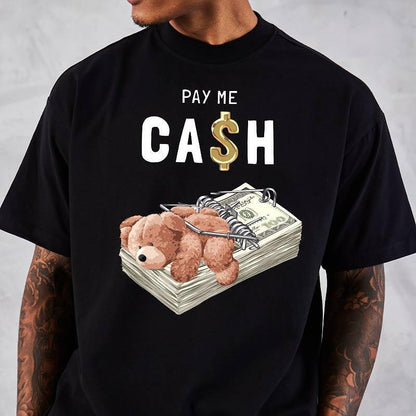 Oversized Μπλουζάκι Oversize Cash