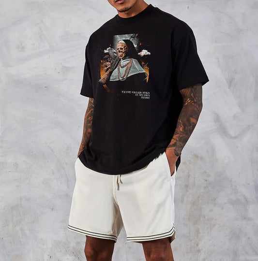 Oversized Μπλουζάκι Oversize SkullAK