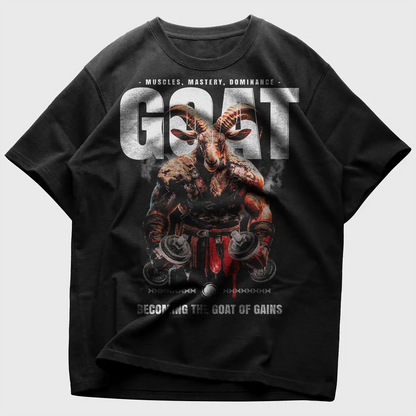 Oversized Μπλουζάκι Gym Goat