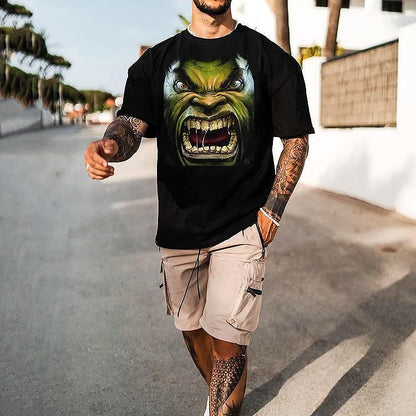 Oversized Μπλουζάκι Hulkkkkk