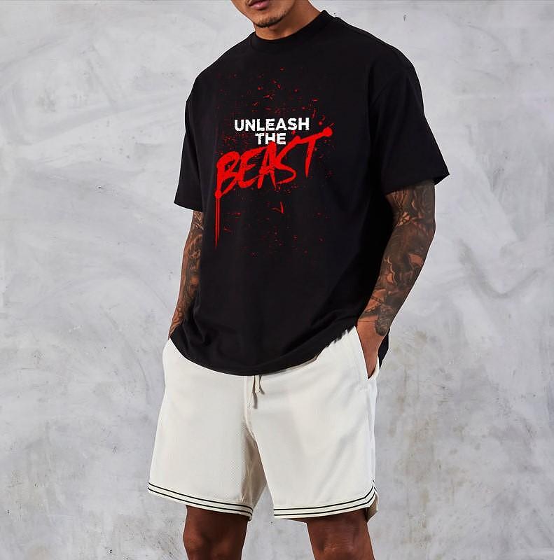 Oversized Μπλουζάκι Oversize Beast3