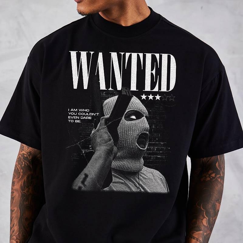Oversized Μπλουζάκι Wanted