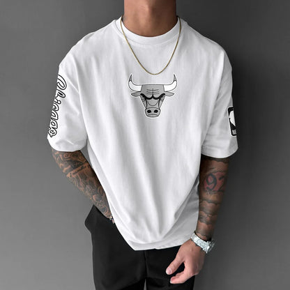 Oversized μπλουζάκι Bulls bl\wh