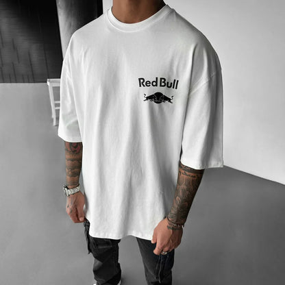 Oversized μπλουζάκι RedBulll wh